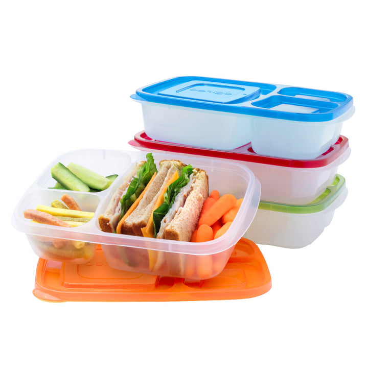 Bentgo Easyboxes 3-Compartment Food Containers 8-Piece Set V7