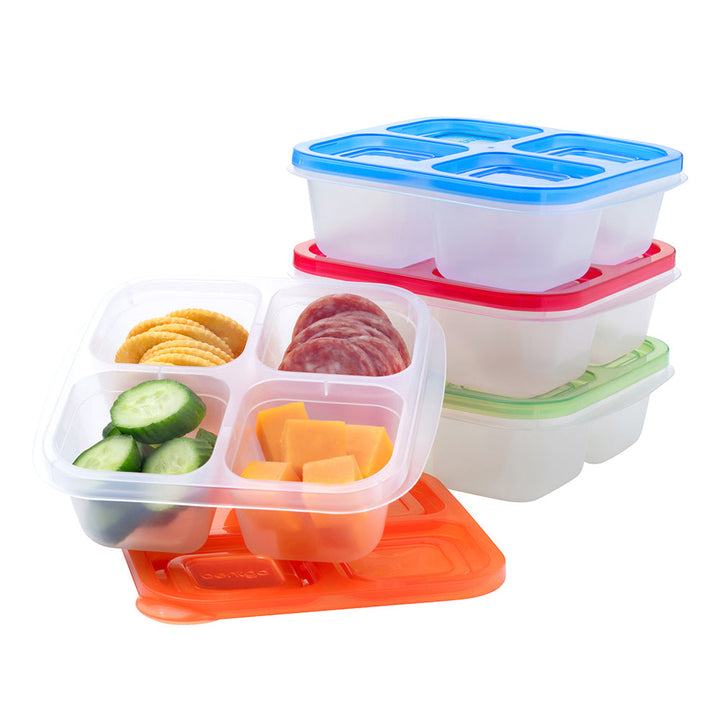Bentgo Easyboxes 4-Compartment Snack Containers 8-Piece Set H7