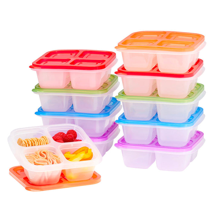 Bentgo Easyboxes 4-Compartment Snack Containers 20-Piece Set E2