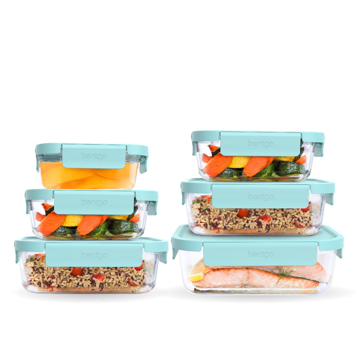 Bentgo Glass Leak-Proof Food Storage Set (12-Piece) U7