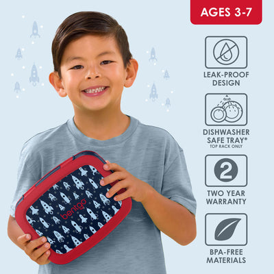 Bentgo Kids Prints Lunch Box (2-Pack)