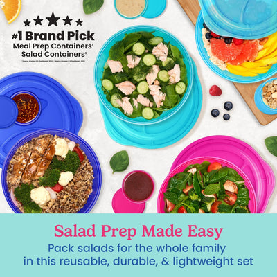 Bentgo Easyboxes Salad-to-Go Containers 8-Piece Set