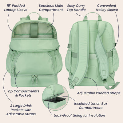 Bentgo 2-in-1 Backpack & Lunch Bag