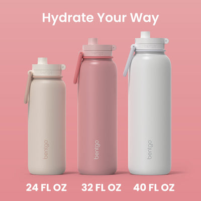 Bentgo Flip 2-in-1 Water Bottle (32 fl oz)
