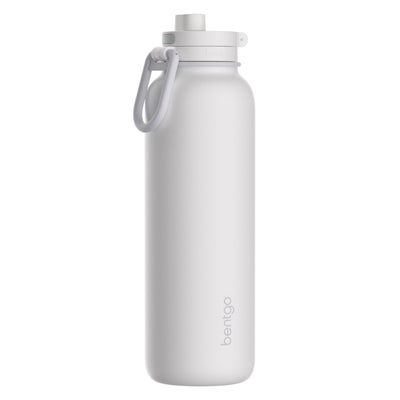 Bentgo Flip 2-in-1 Water Bottle (40 fl oz) - Blanc