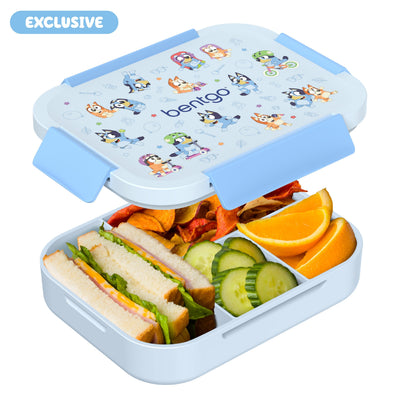 Bentgo + Bluey Kids Snap & Go Lunch Box - Play Day