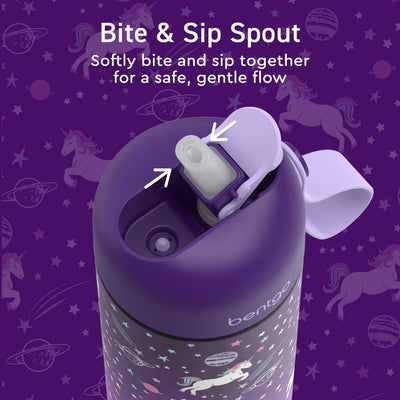 Bentgo Kids Prints Water Bottle (2-Pack)