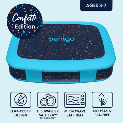 Bentgo Kids Lunch Box (Glitter & Confetti)
