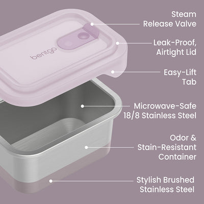 Bentgo MicroSteel Heat & Eat Container