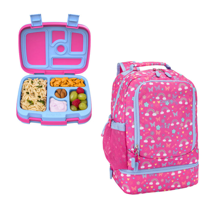 Bentgo Kids Prints Lunch Box & Backpack L0