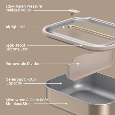 Bentgo MicroSteel Lunch Box