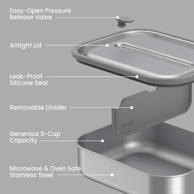 Bentgo MicroSteel Lunch Box