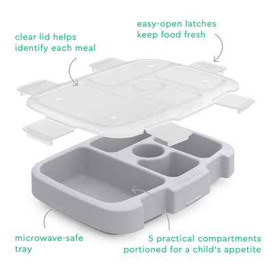 Bentgo Kids Prints Tray with Transparent Cover