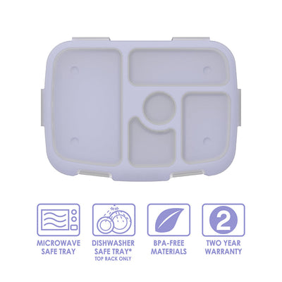 Bentgo Kids Prints Tray with Transparent Cover