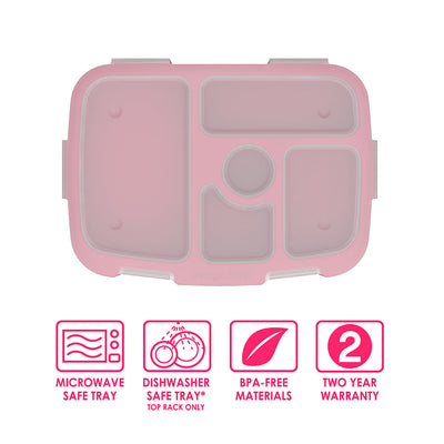 Bentgo Kids Prints Tray with Transparent Cover