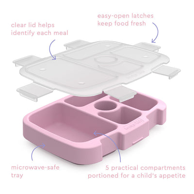 Bentgo Kids Prints Tray with Transparent Cover