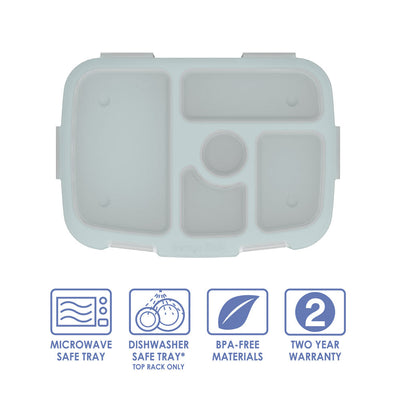 Bentgo Kids Prints Tray with Transparent Cover