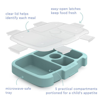 Bentgo Kids Prints Tray with Transparent Cover