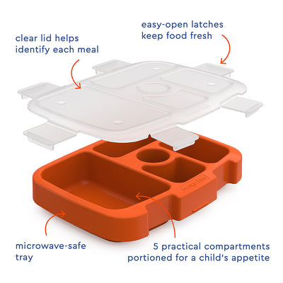 Bentgo Kids Prints Tray with Transparent Cover