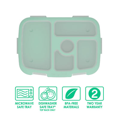 Bentgo Kids Prints Tray with Transparent Cover