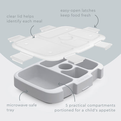 Bentgo Kids Tray with Transparent Cover (Glitter)