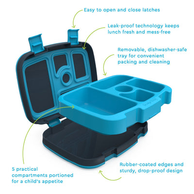 Bentgo Kids Prints Lunch Box & Water Bottle